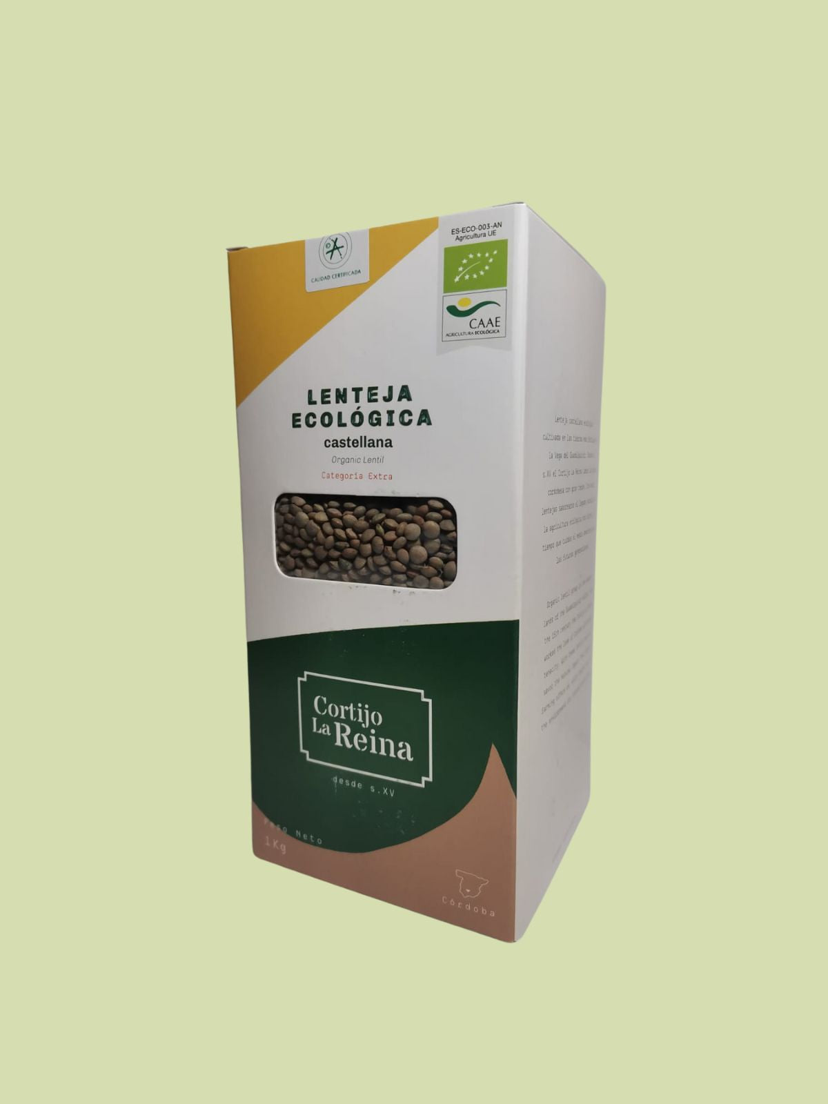 Leča Kastilija, ekološka; 1kg