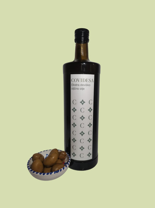 Ekstra deviško oljčno olje Covidesa; 1L
